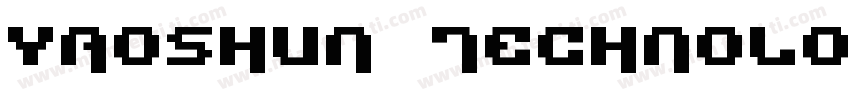 YAOSHUN TECHNOLOGY字体转换